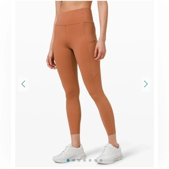 Lululemon Fast and Free High-Rise cropped leggings 20inch - Picture 1 of 11